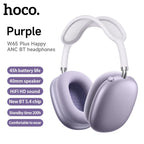HOCO W65 Plus AirPods Max ANC Noise Reduction Bluetoothe Headphone Over Ear Big Earphones Hifi Headsets With Magnetic Earmuffs